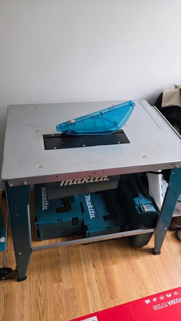Zaagtafel Makita (te huur), Ophalen, 70 mm of meer, Overige typen, Zo goed als nieuw