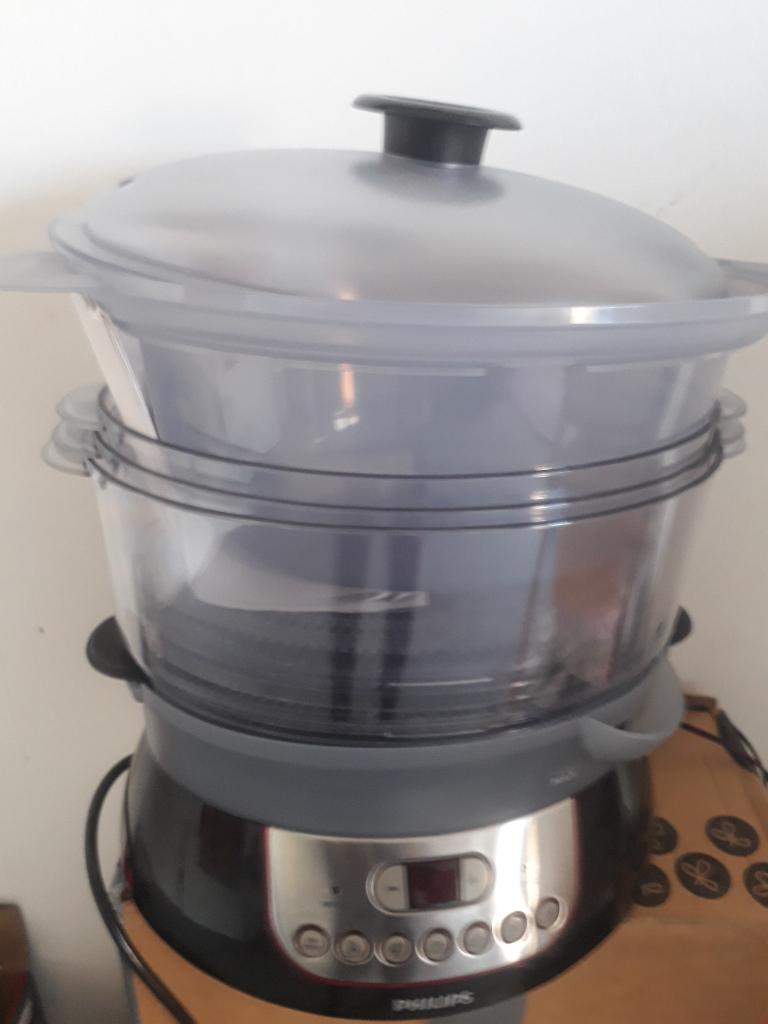 stoomkoker, Zo goed als nieuw, Minder dan 100 cm, Grijs, 25 tot 50 cm