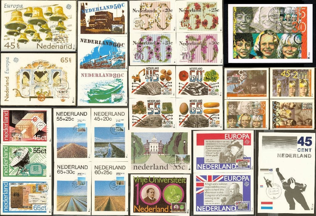 550x ++ Nederland max. kaarten diverse uitgevers [X18], Ophalen of Verzenden, Onbeschreven, Nederland