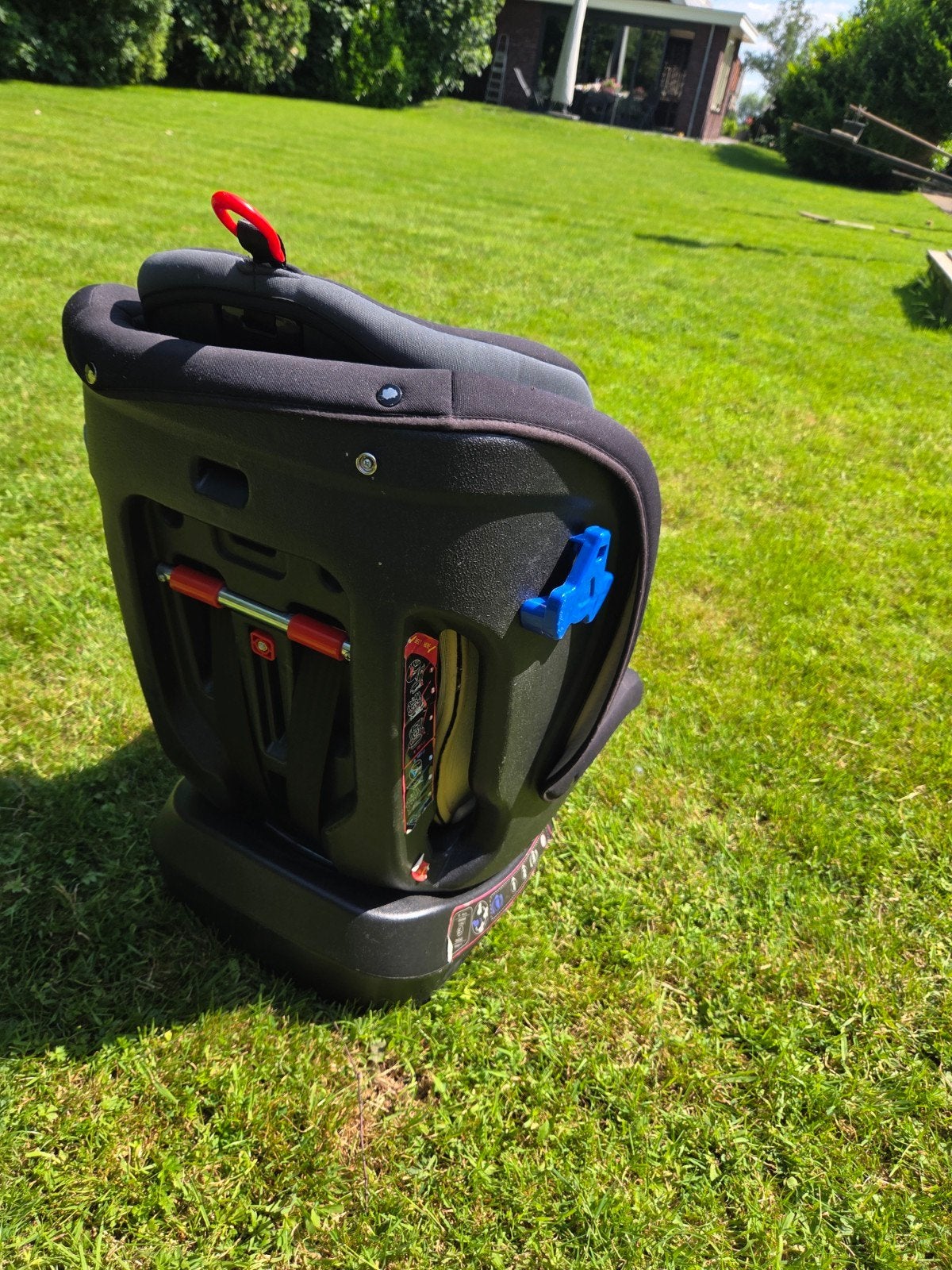 Comfortabel autostoeltje 0-18 kg - Veilig en verstelbaar, Ophalen, Gebruikt, Autogordel of Isofix