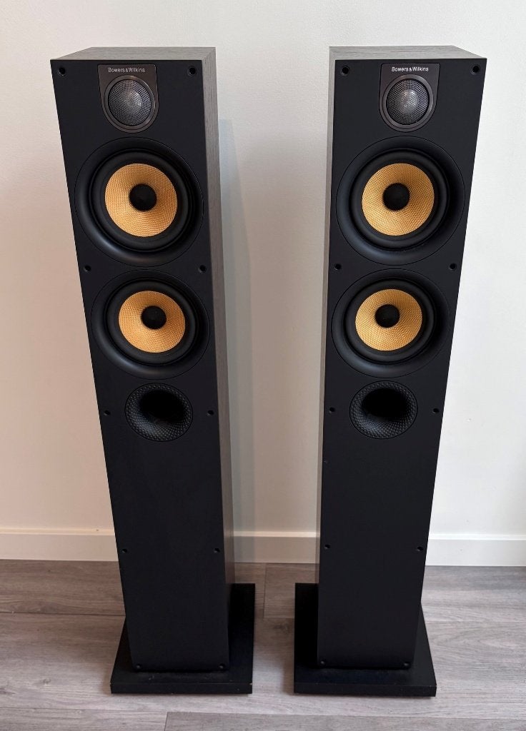 Bowers & Wilkins 684 S2 - Luidsprekers, Vloerstaande luidspreker, Gebruikt, 120 tot 150 watt, Ophalen of Verzenden