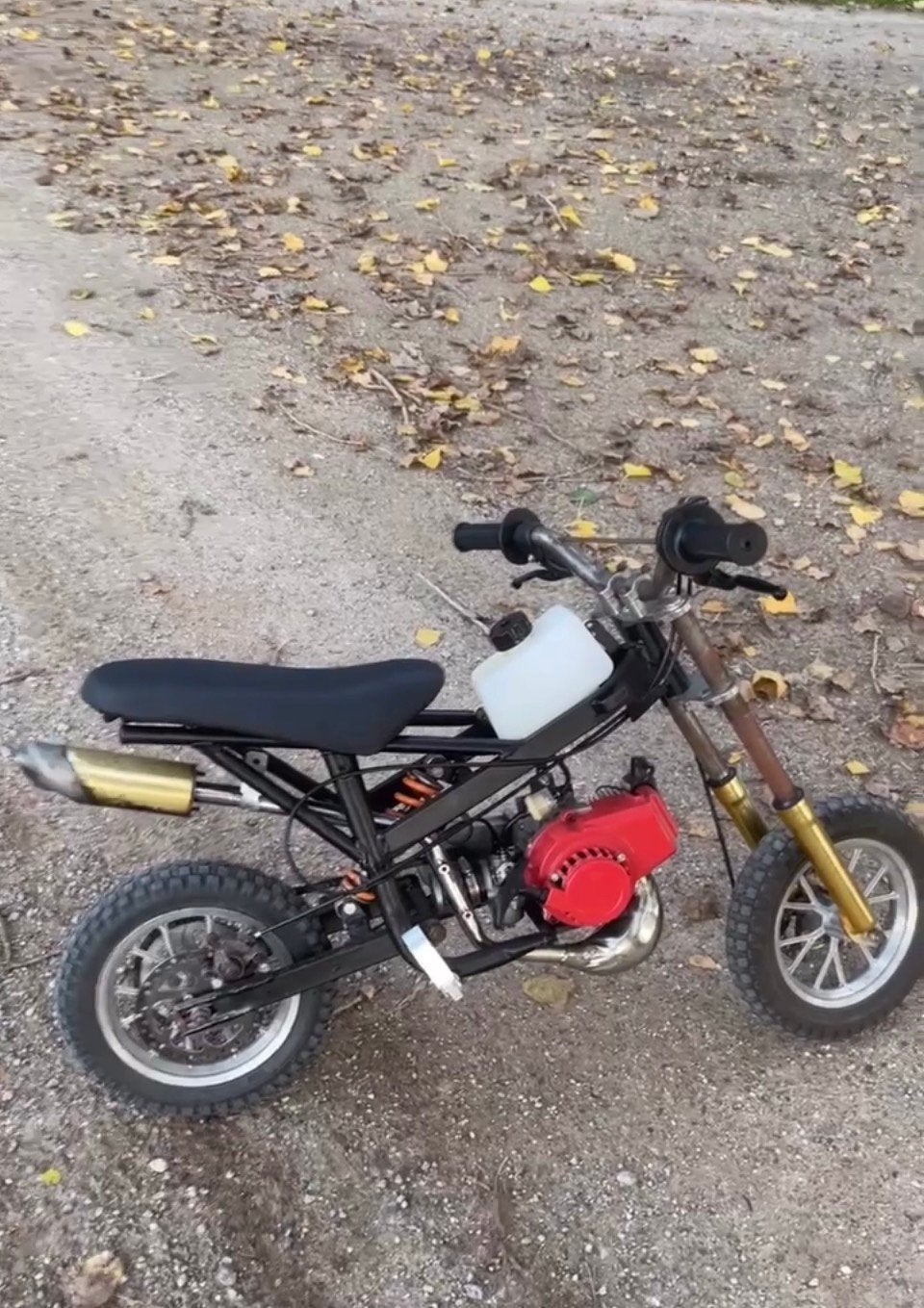 Mini pitbike 50cc 2t, Ophalen of Verzenden