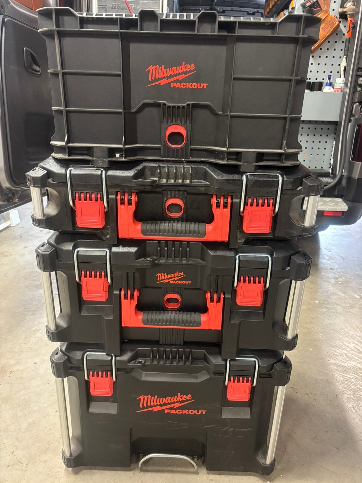 Milwaukee Packout trolly, Doe-het-zelf en Verbouw, Ophalen, Zo goed als nieuw