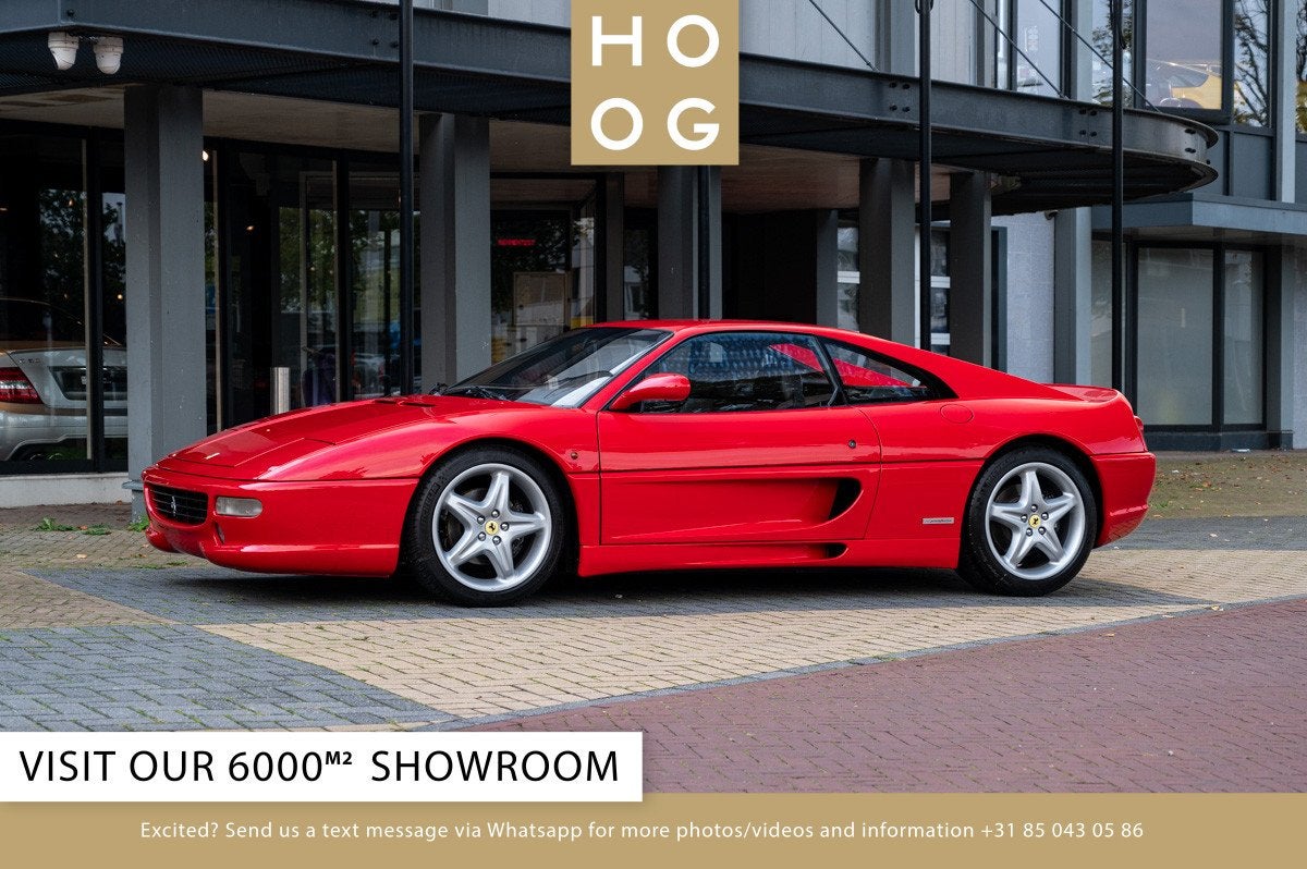 Ferrari F355 Berlinetta Manual (bj 1996), Auto's, Lederen bekleding, Gebruikt, 8 cilinders, Overige kleuren