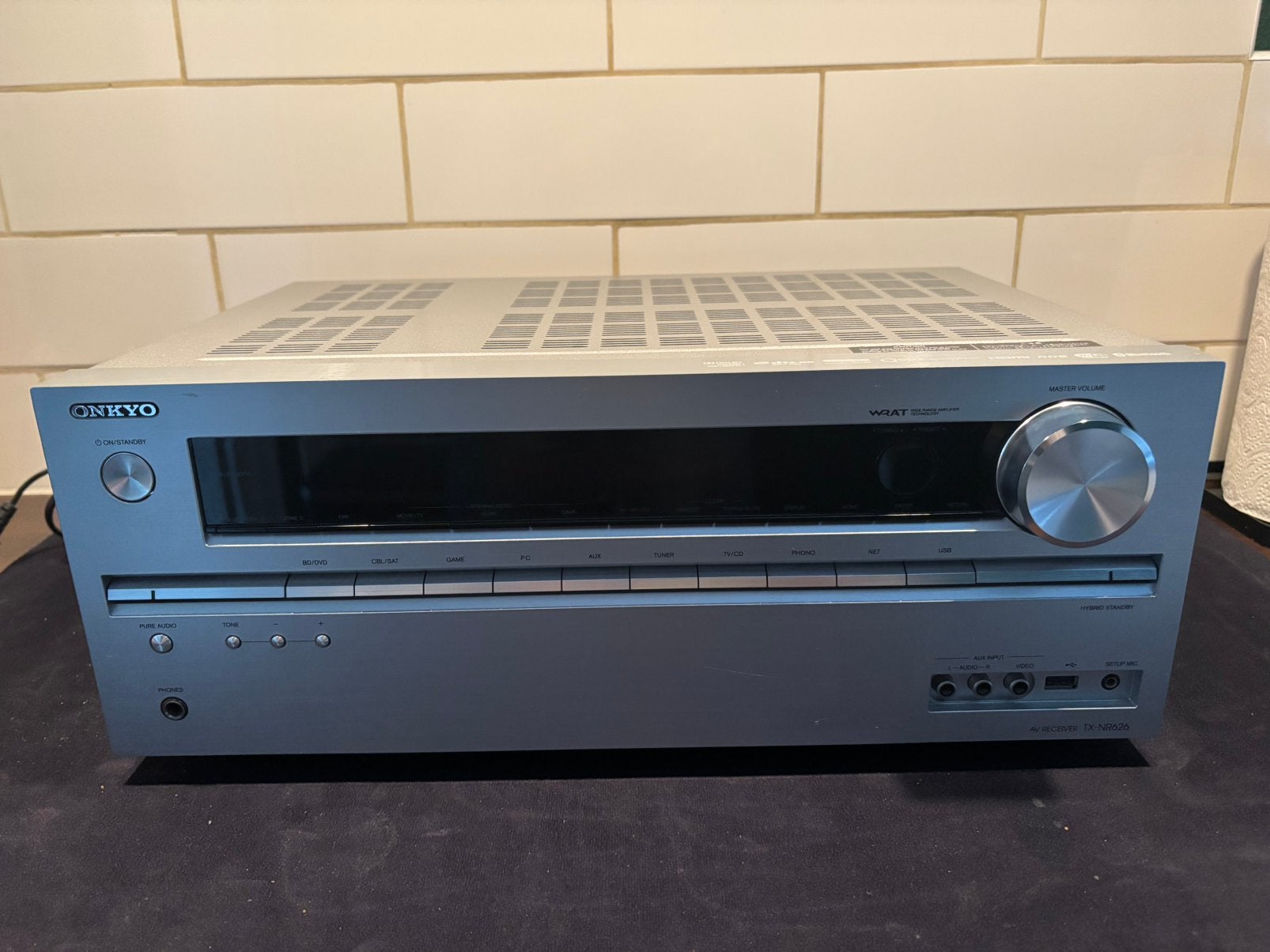Onkyo Receiver tx-nr626, Gebruikt, Ophalen of Verzenden, 60 tot 120 watt, Onkyo