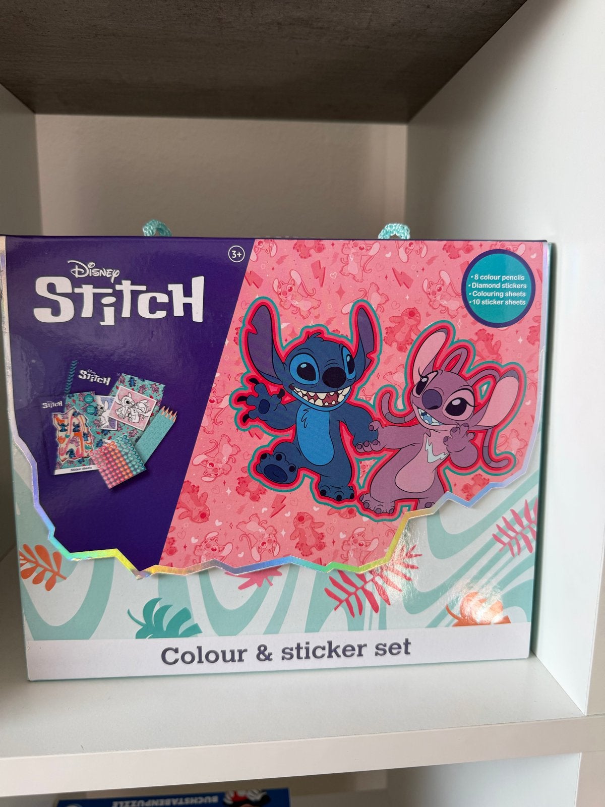 Nieuw Disney Stitch Kleur- en Stickerset, Ophalen of Verzenden, Nieuw, Jongen of Meisje