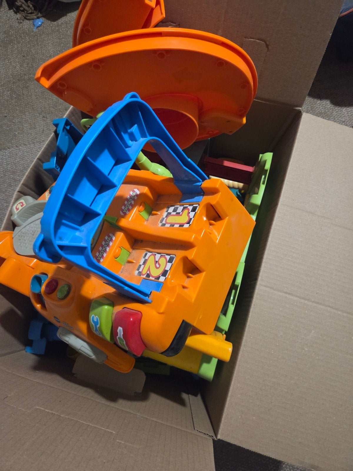 VTech Toet Toet Auto's onderdelen - Baandelen en meer, Ophalen, Gebruikt, 2 tot 4 jaar