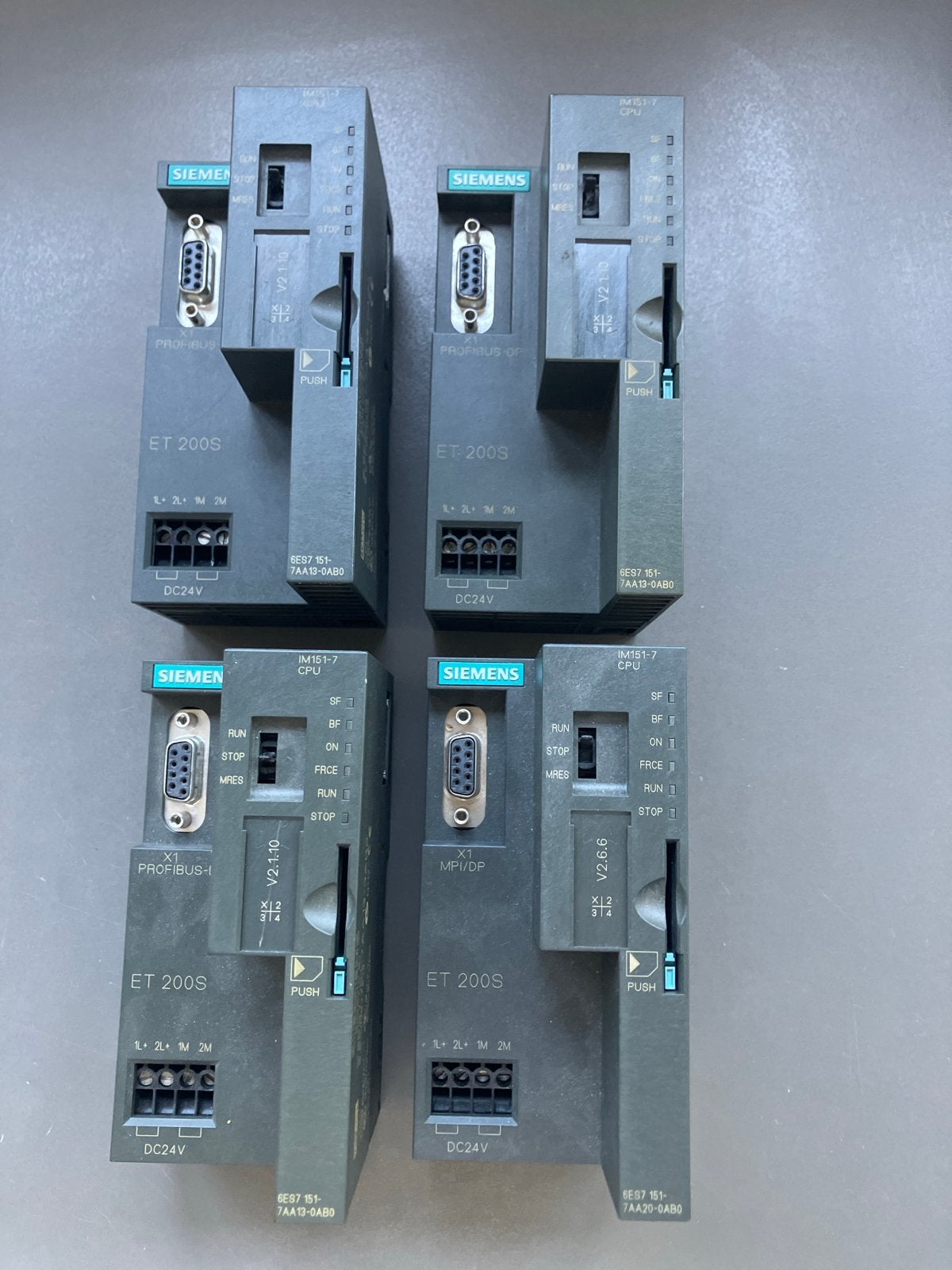Siemens SIMATIC ET 200S IM151-7 CPU (4 stuks), Hobby en Vrije tijd, Elektronica-componenten, Ophalen of Verzenden, Zo goed als nieuw
