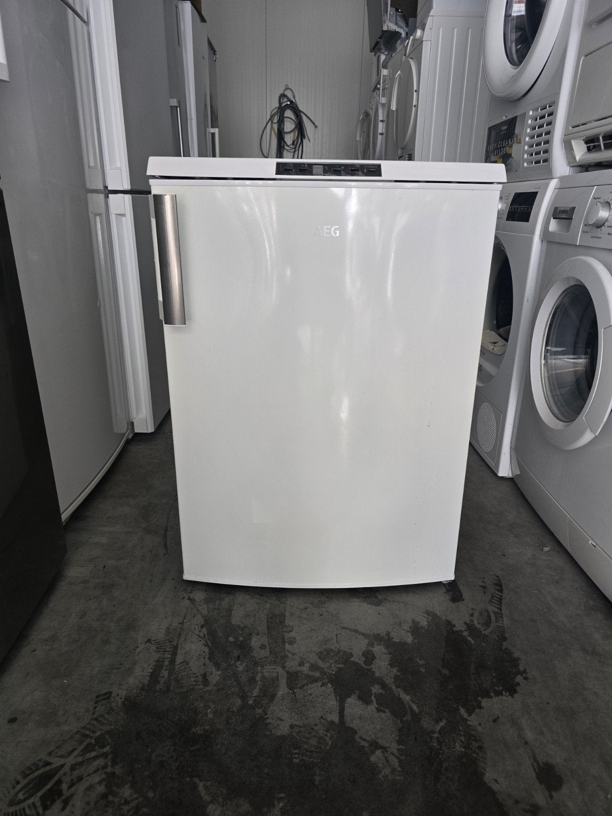 Keurige AEG NoFrost tafelmodel vriezer! Bezorgen kan! Garant, Aeg, Zo goed als nieuw, Aeg, 60 tot 90 cm