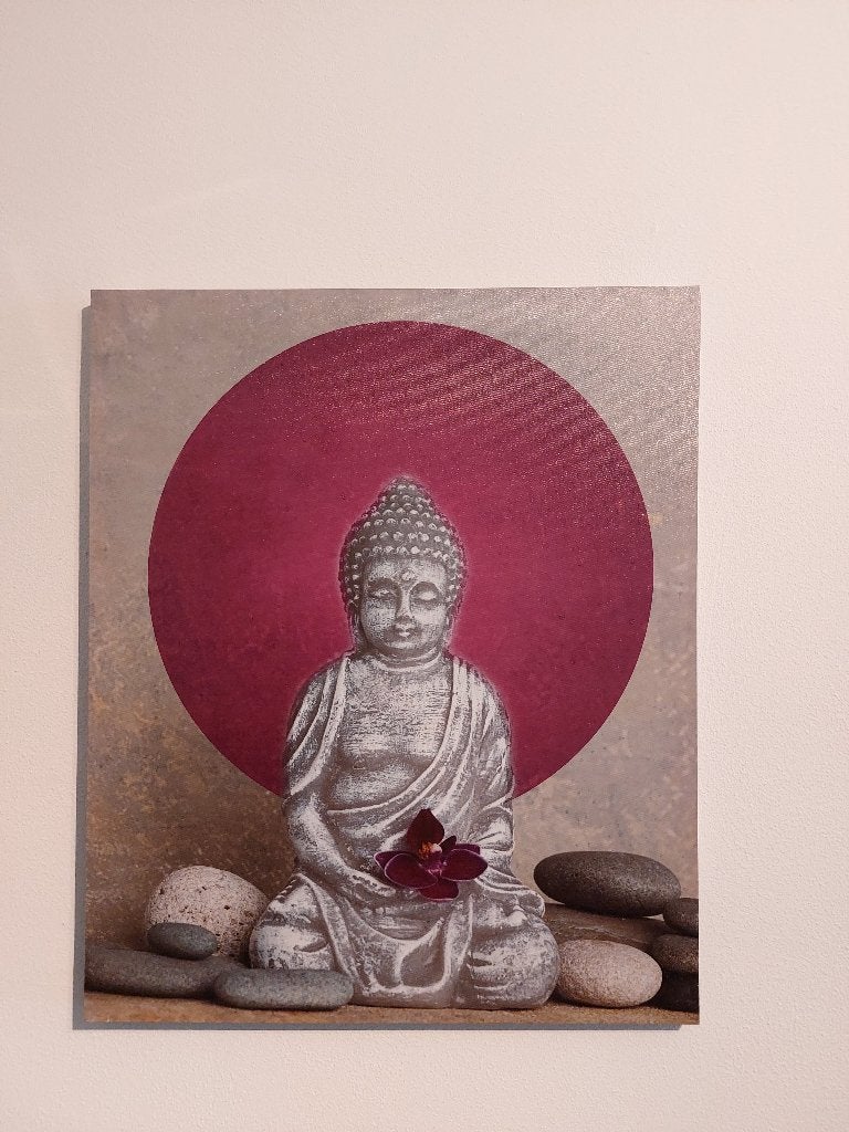 Canvas doek met bouddha, Ophalen, 50 – 75, Overige typen, Nieuw