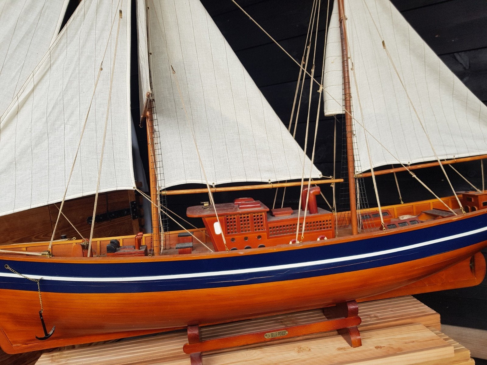Modelbouw boten en schepen, Ophalen