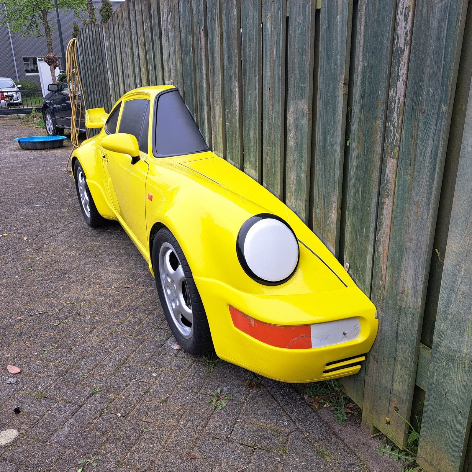 Porsche 911/ 964 Turbo Wallhanger, Ophalen, Gebruikt, Reclamebord