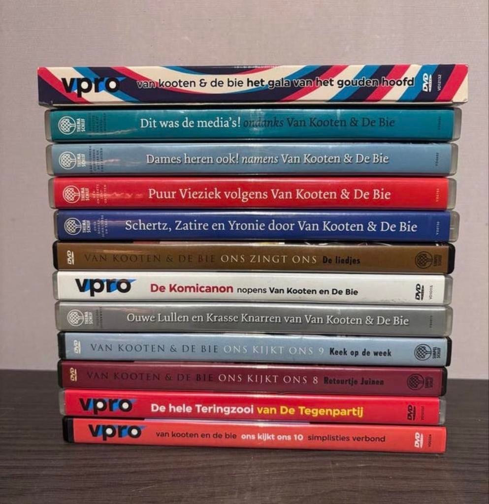 #1 Van Kooten & de Bie DVD Collectie, Cd's en Dvd's, Alle leeftijden, Boxset, Ophalen of Verzenden, Zo goed als nieuw