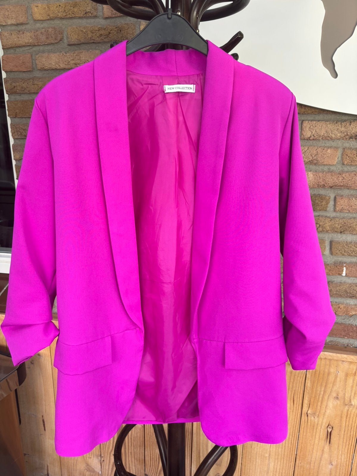 Blazer New Collection maat XS, Paars, Ophalen of Verzenden, Zo goed als nieuw, Jasje