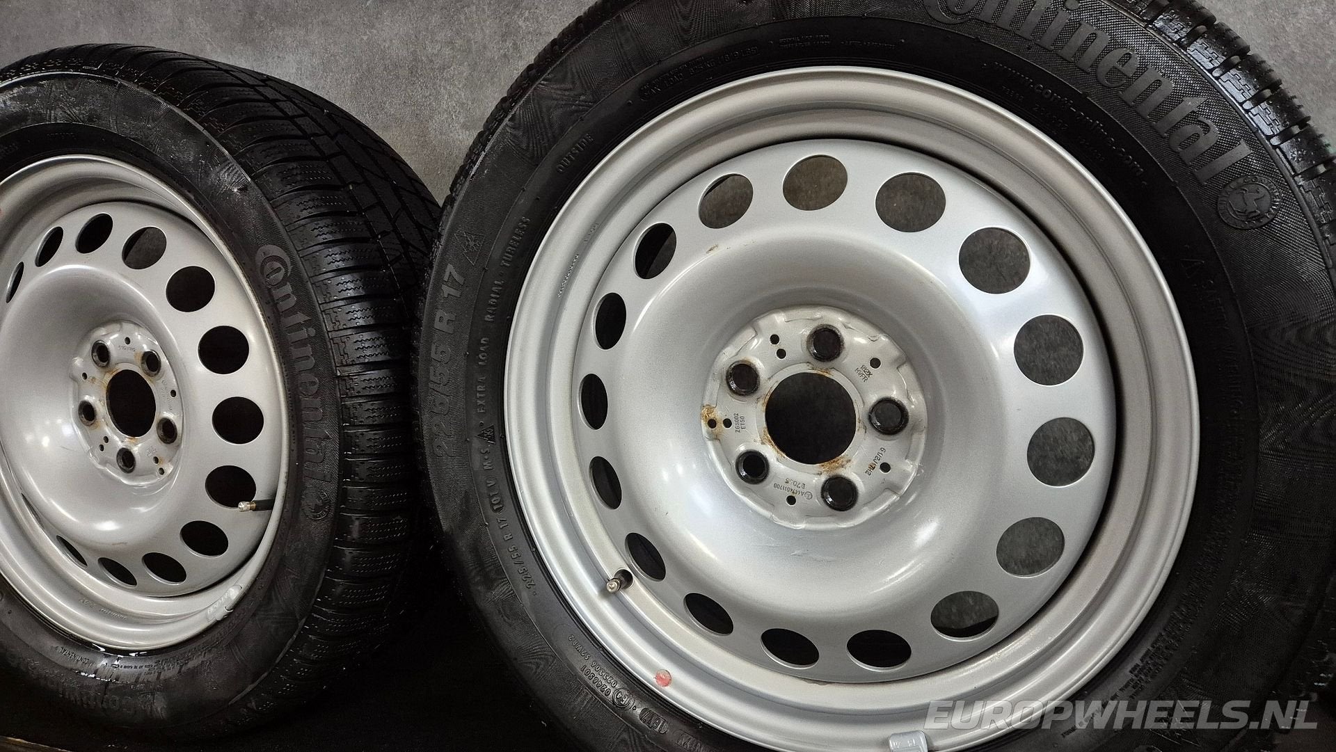 17 inch Mercedes Vito V-Klasse eVito W447 velgen winter, -, -, Banden en Velgen, 17 inch