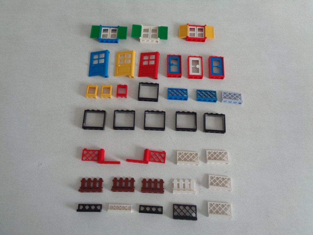 Lego ramen ,deuren en hekjes., Kinderen en Baby's, Ophalen of Verzenden, Zo goed als nieuw, Lego
