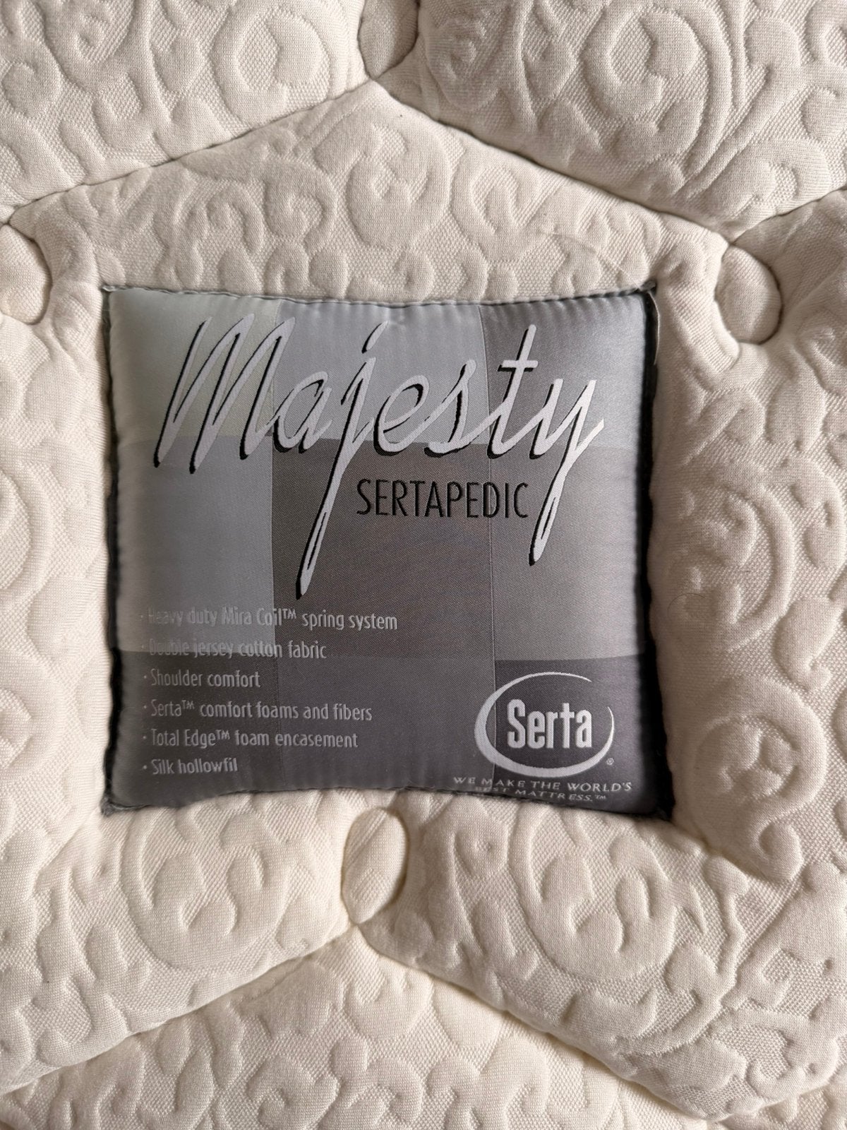 Luxe matras, Ophalen, Zo goed als nieuw, Tweepersoons, Wit