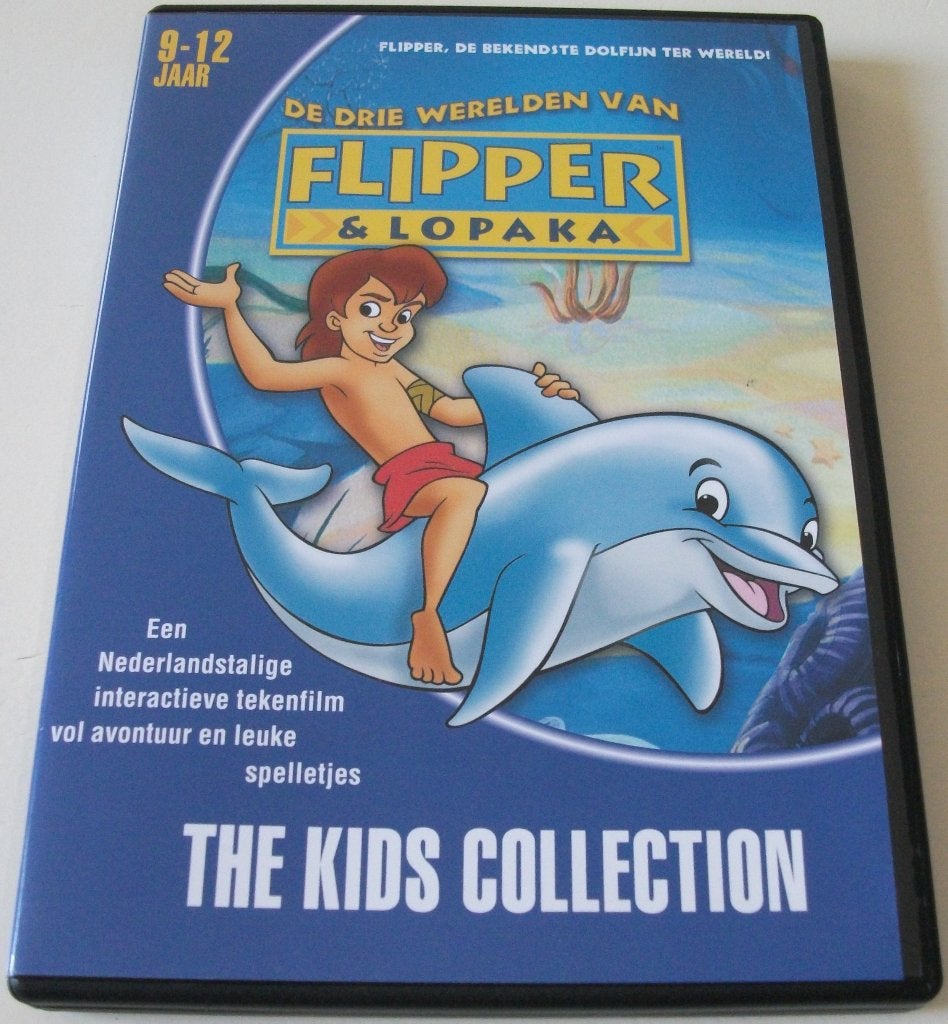 PC Game *** FLIPPER & LOPAKA *** Drie Werelden van Flipper, Puzzel en Educatief, 1 speler, Ophalen of Verzenden, Zo goed als nieuw