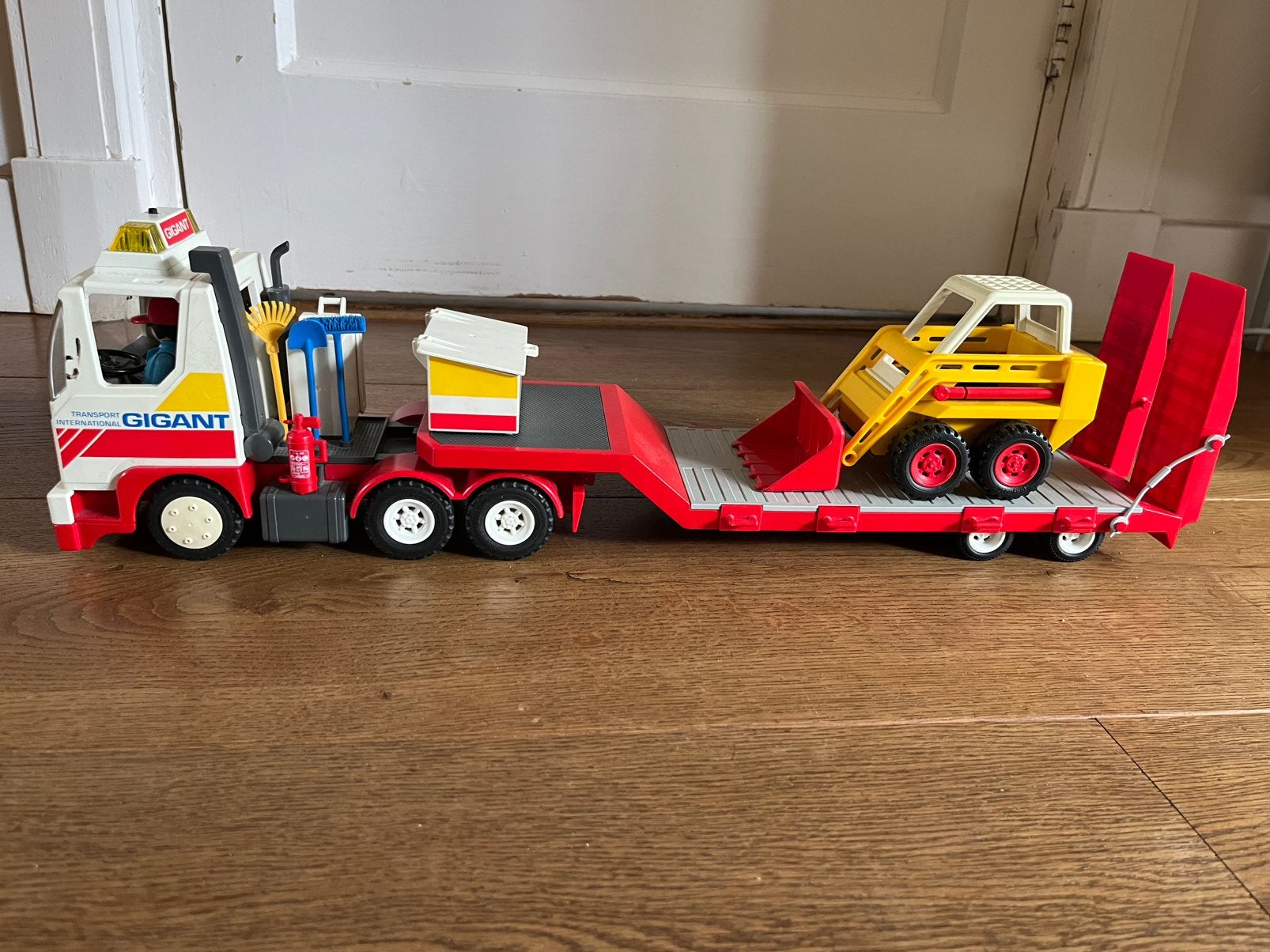 Playmobil dieplader gigant, Ophalen, Gebruikt