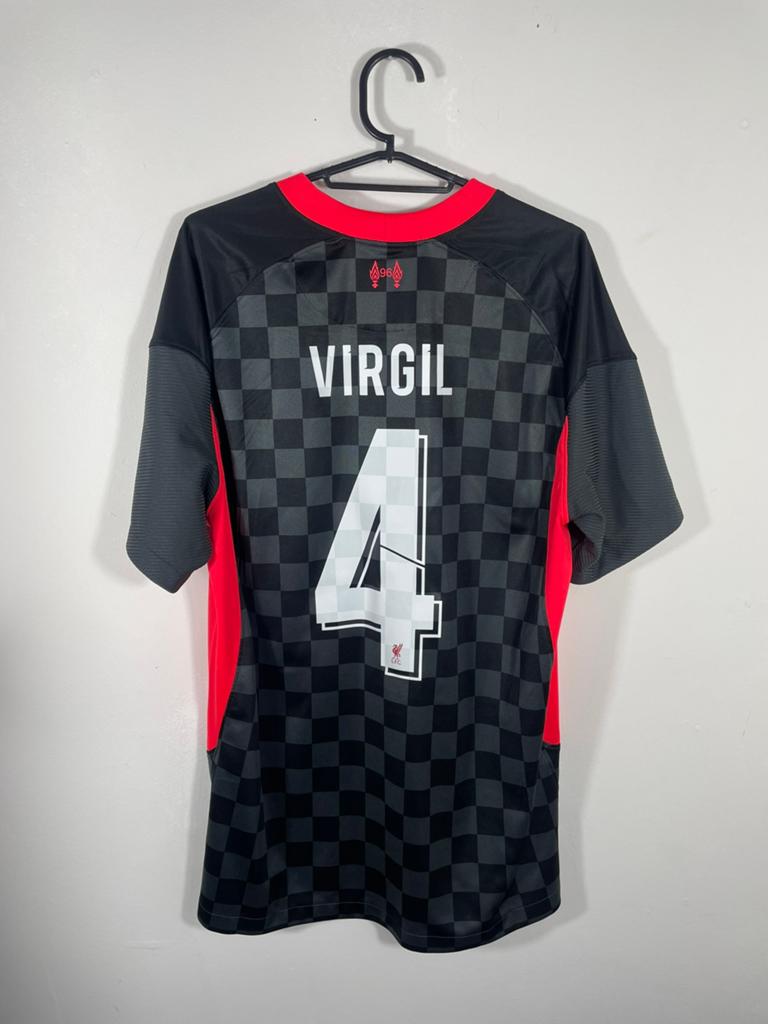 Origineel Liverpool shirt 2020/2021. Van Dijk. Maat L., Ophalen of Verzenden, Zo goed als nieuw, Buitenlandse clubs, Shirt