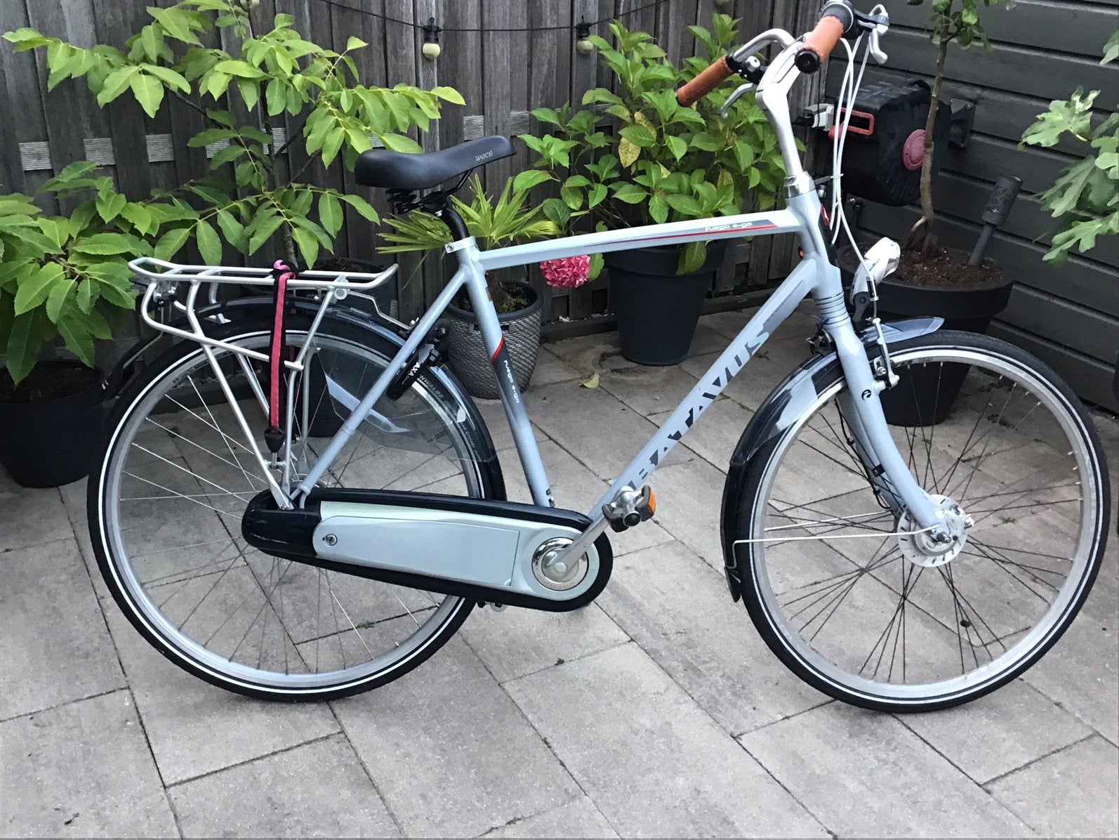 Herenfiets, Fietsen en Brommers, Elektrische fietsen, 55 tot 59 cm, Ophalen, Zo goed als nieuw, Batavus
