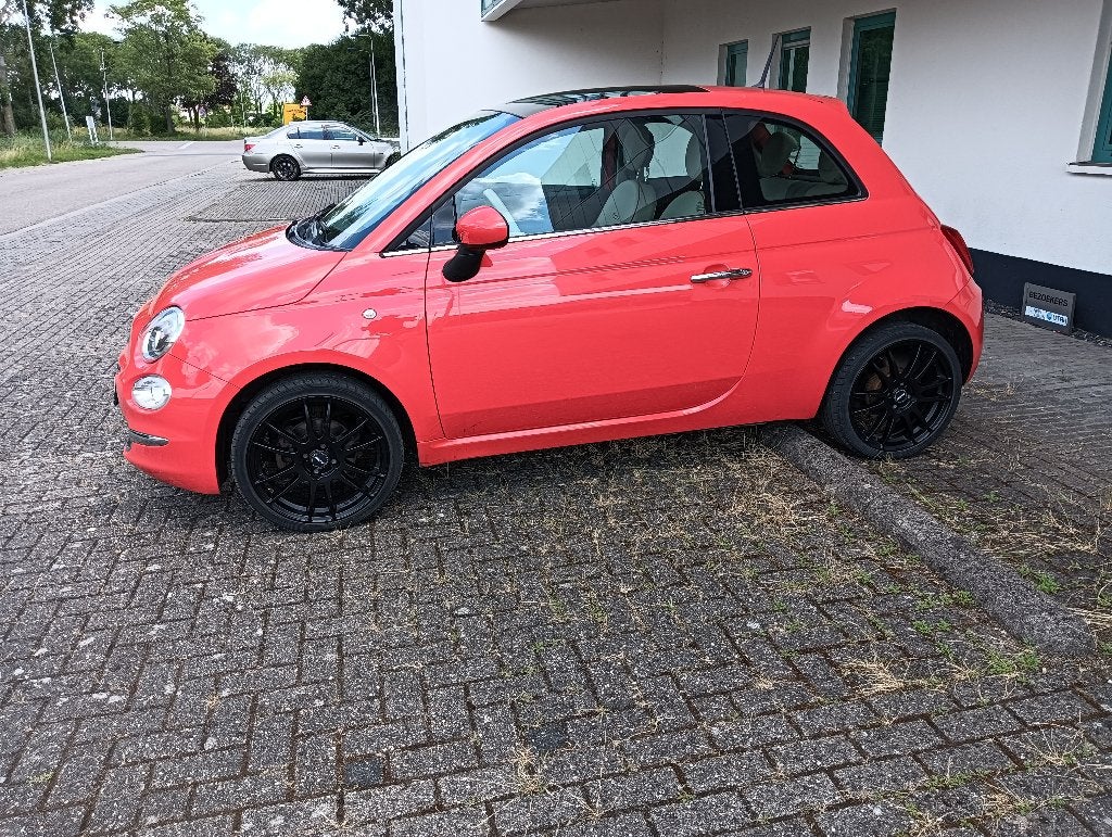 Fiat 500 1.2i Lounge. Airco. Panoramadak. Stoelverwarming., Auto's, Stof, Euro 6, Handgeschakeld, Particulier