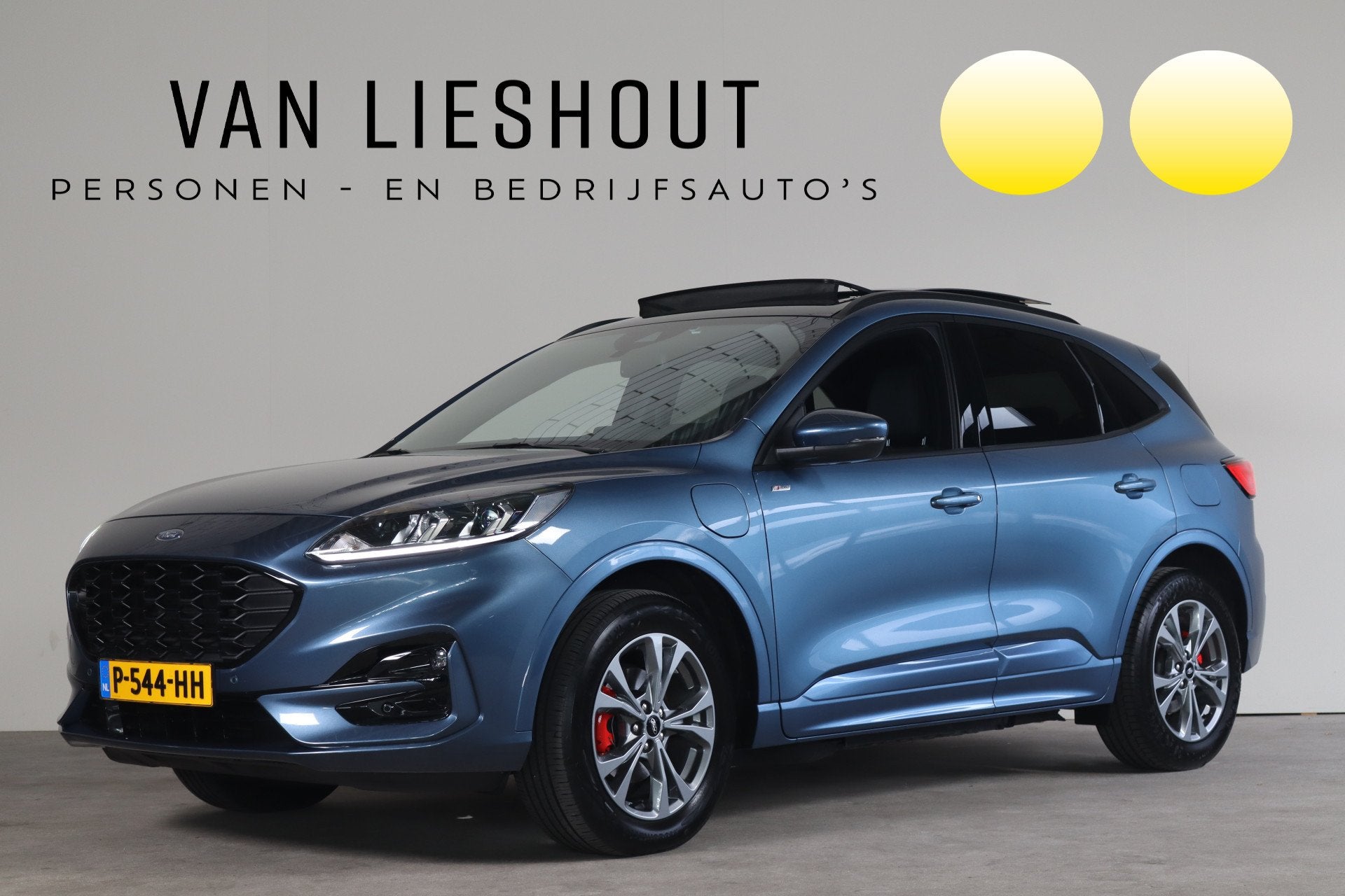 Ford Kuga 2.5 PHEV ST-Line NL-Auto! Panoramadak I Apple Car-, Auto's, Ford, 72 km, Gebruikt, Euro 6, 4 cilinders