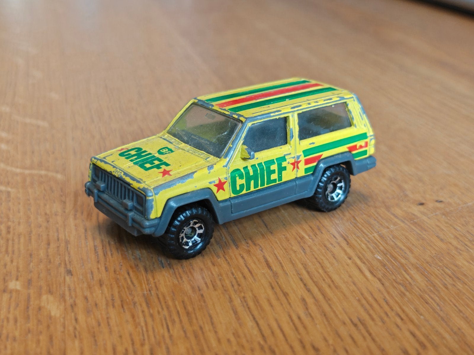 Matchbox JEEP Cherokee Chief BP, Hobby en Vrije tijd, Ophalen of Verzenden, Zo goed als nieuw, Auto