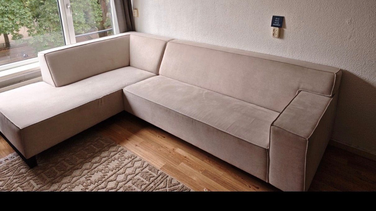 Comfortabele Hoekbank - Zo goed als nieuw, Huis en Inrichting, Banken | Bankstellen, 250 tot 300 cm, 100 tot 125 cm, Hoekbank