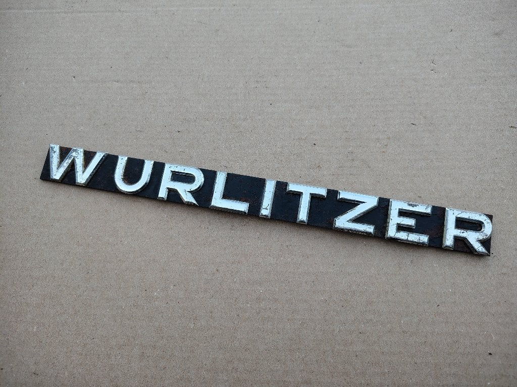 Front Embleem Wurlitzer Lyric FL (1970) jukebox, Verzenden, Gebruikt, 1950 tot 1960, Seeburg