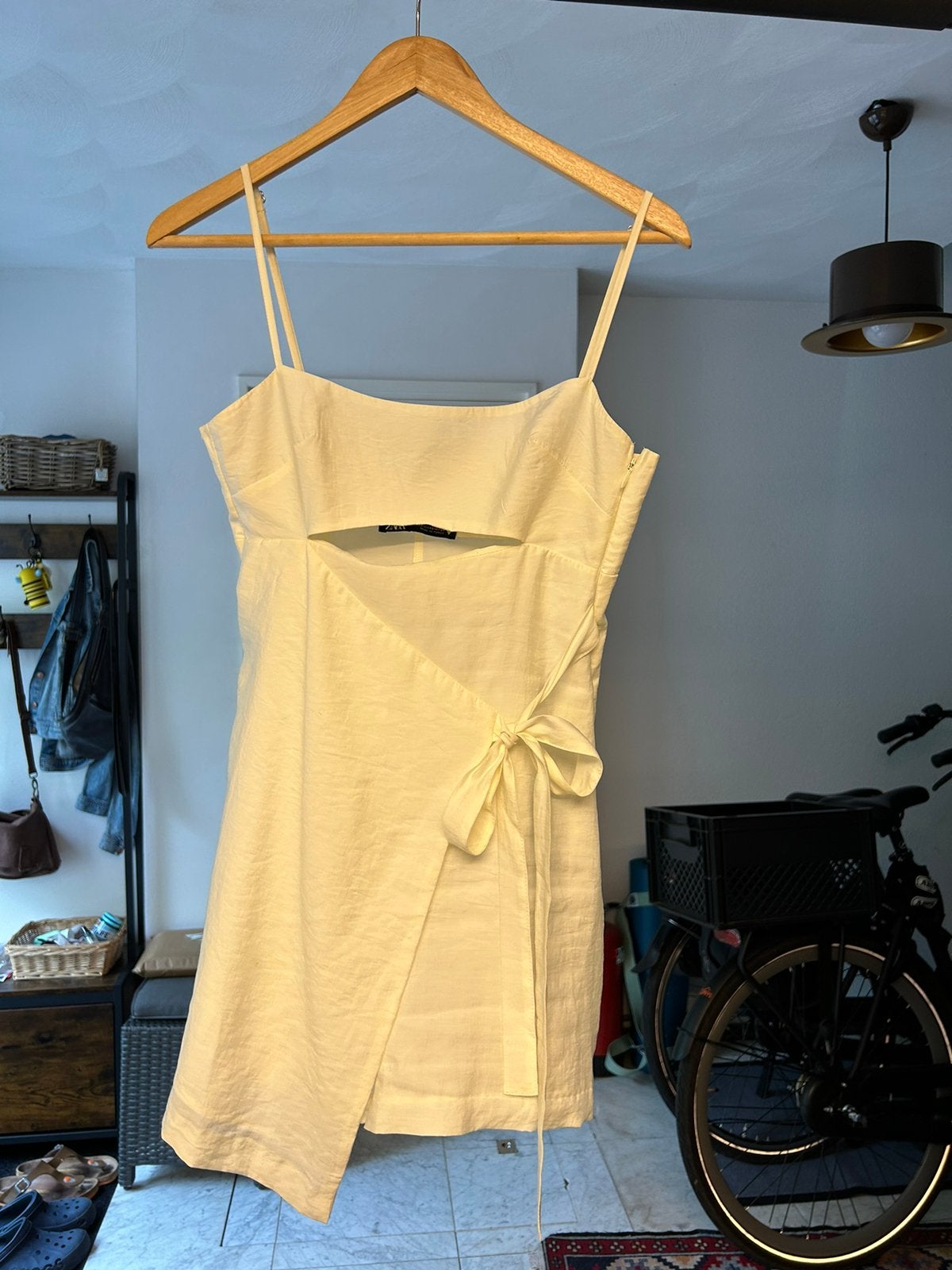 Zara Mini Dress, Ophalen of Verzenden, Zo goed als nieuw, Maat 36 (S), Wit
