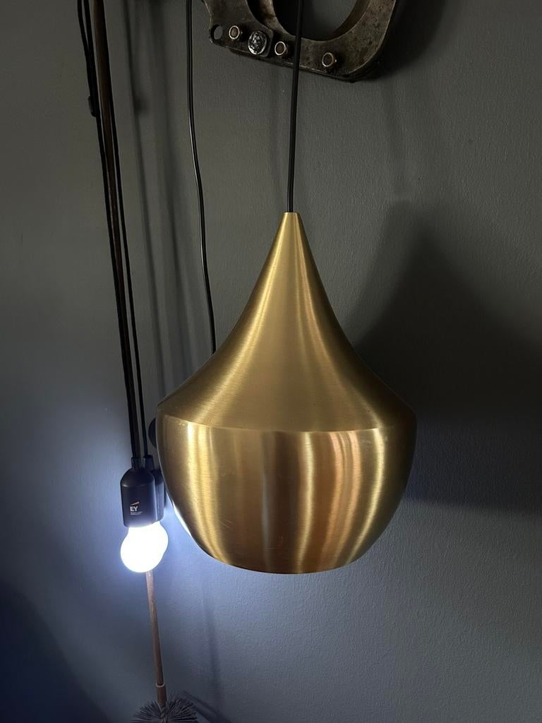 Tom Dixon designer hanglamp>mooie kwaliteit designer, Huis en Inrichting, Lampen | Hanglampen, Gebruikt, Metaal, Overige materialen