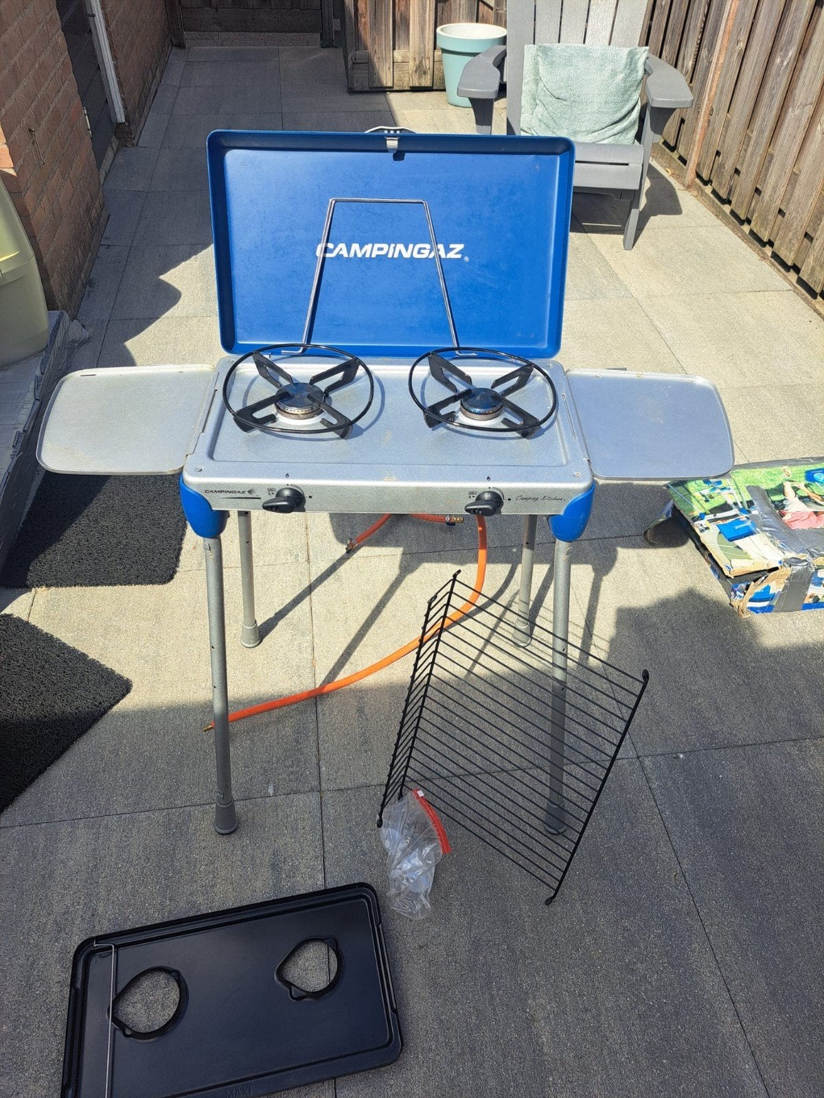 campinggaz 4000w kooktoestel campingkeuken, Ophalen, Campingkast