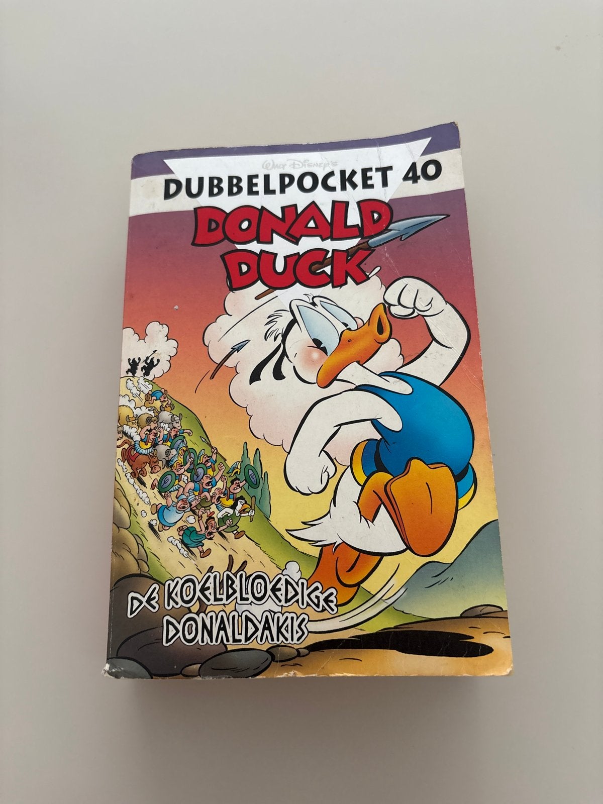 Donald Duck Dubbelpocket 40 - De Koelbloedige Donaldakis, Eén stripboek, Ophalen of Verzenden, Gelezen