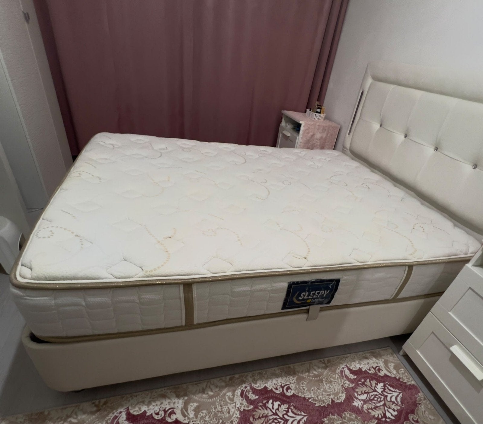 tweepersoons  matras, Huis en Inrichting, Ophalen, Gebruikt, Tweepersoons, 140 cm