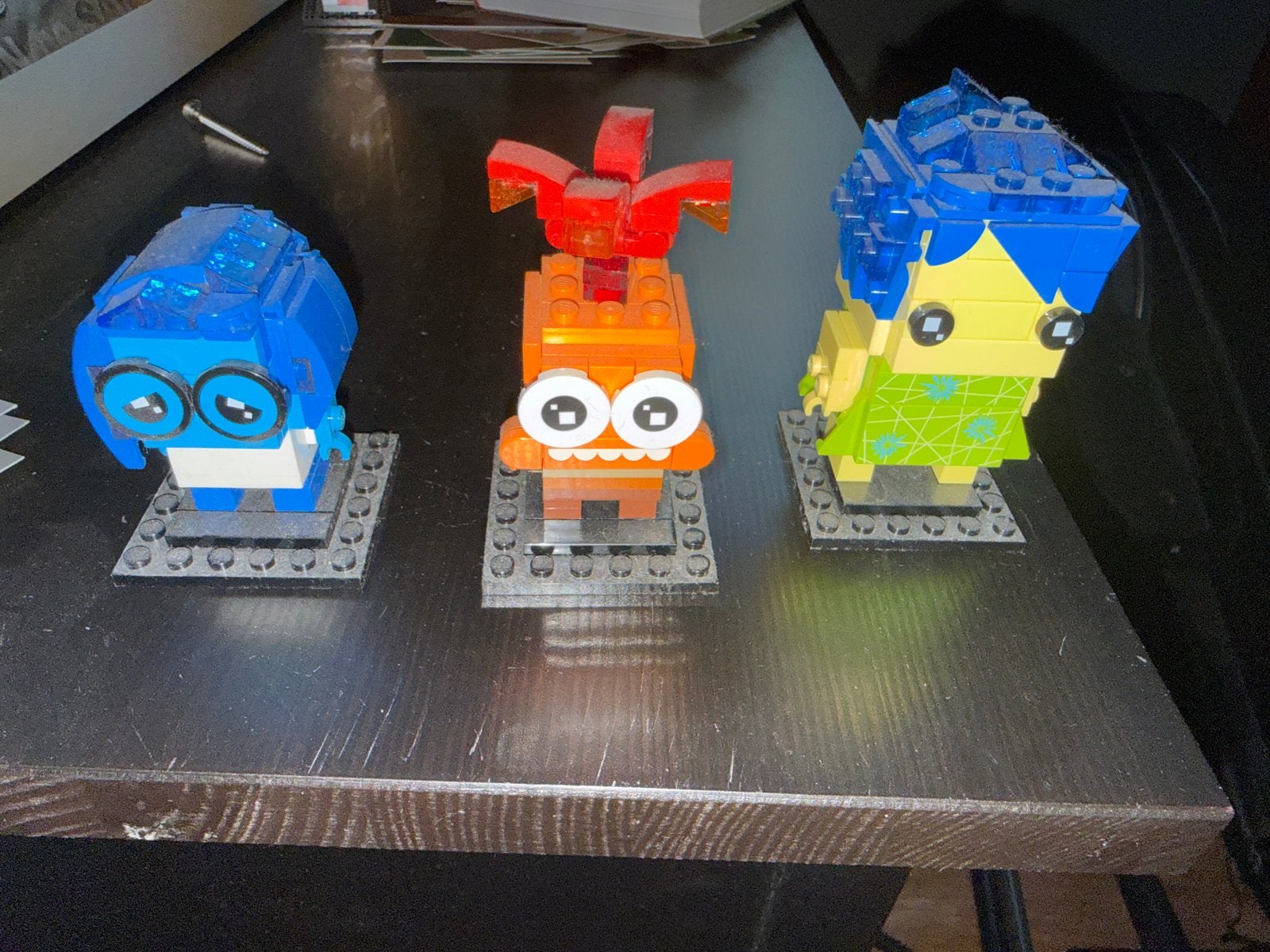 Lego brickheadz Inside Out - Verdriet, Woede, Plezier, Ophalen, Gebruikt