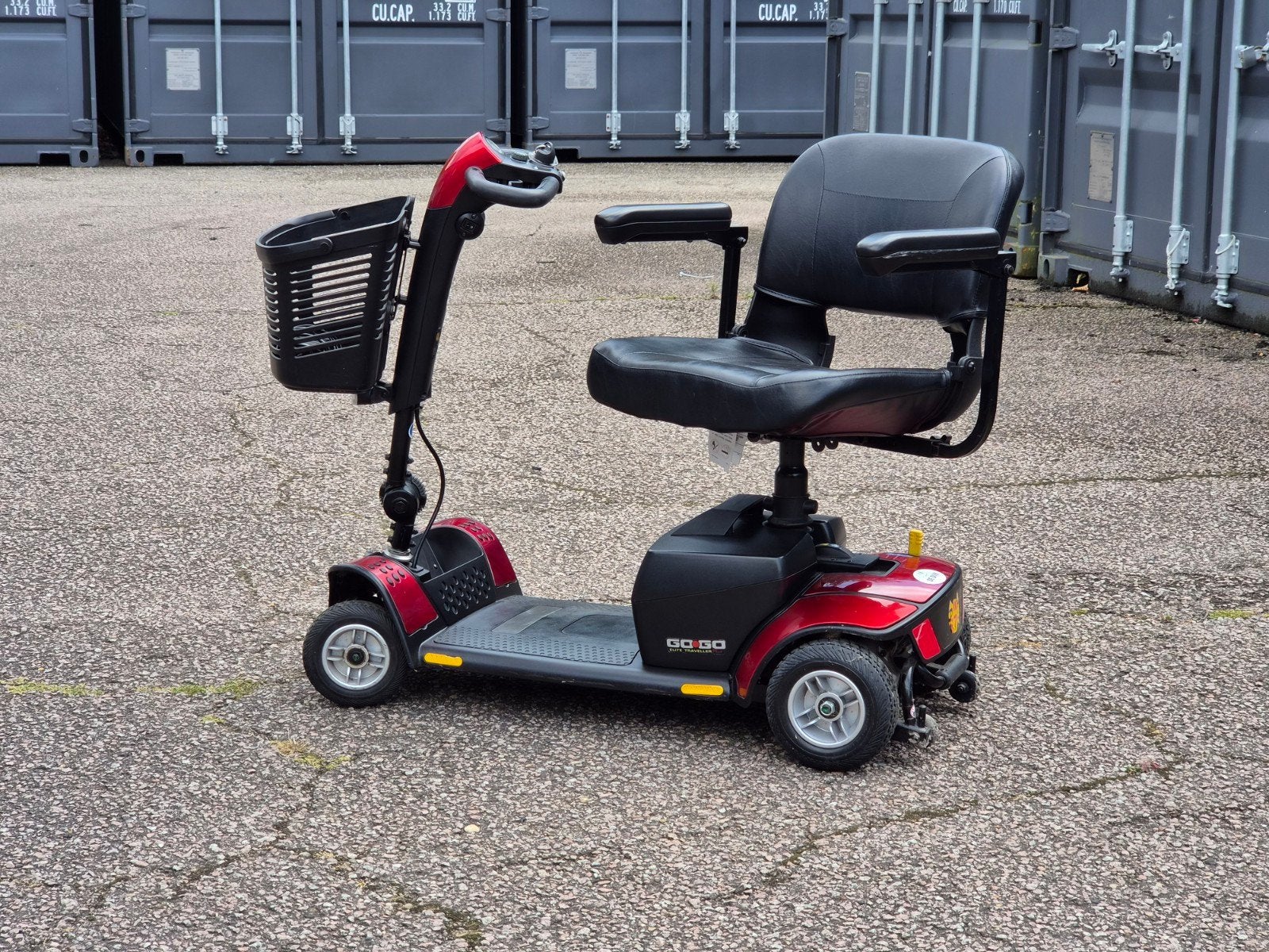 Pride Gogo elite traveler plus met nieuwe accu's!!, 10 km/u of minder, 16 t/m 25 km, Ophalen of Verzenden, Gebruikt