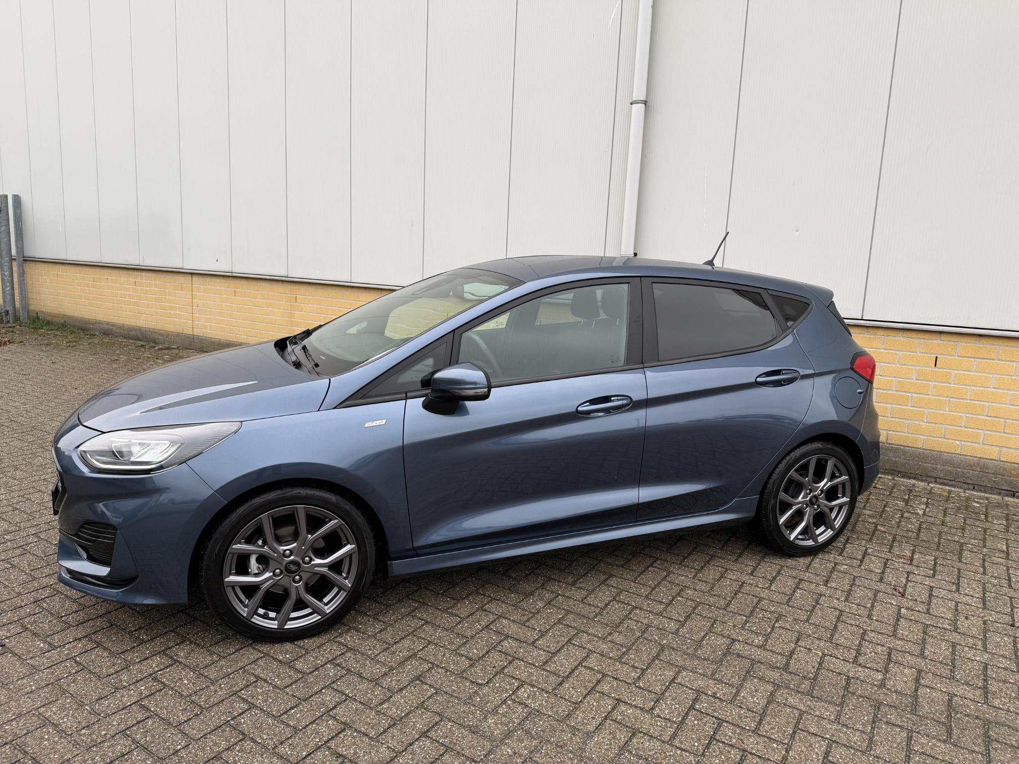 Ford Fiesta 1.0 EcoBoost Hybrid ST-Line 125PK Winter Pack /, Gebruikt, Euro 6, Blauw, 49 €/maand