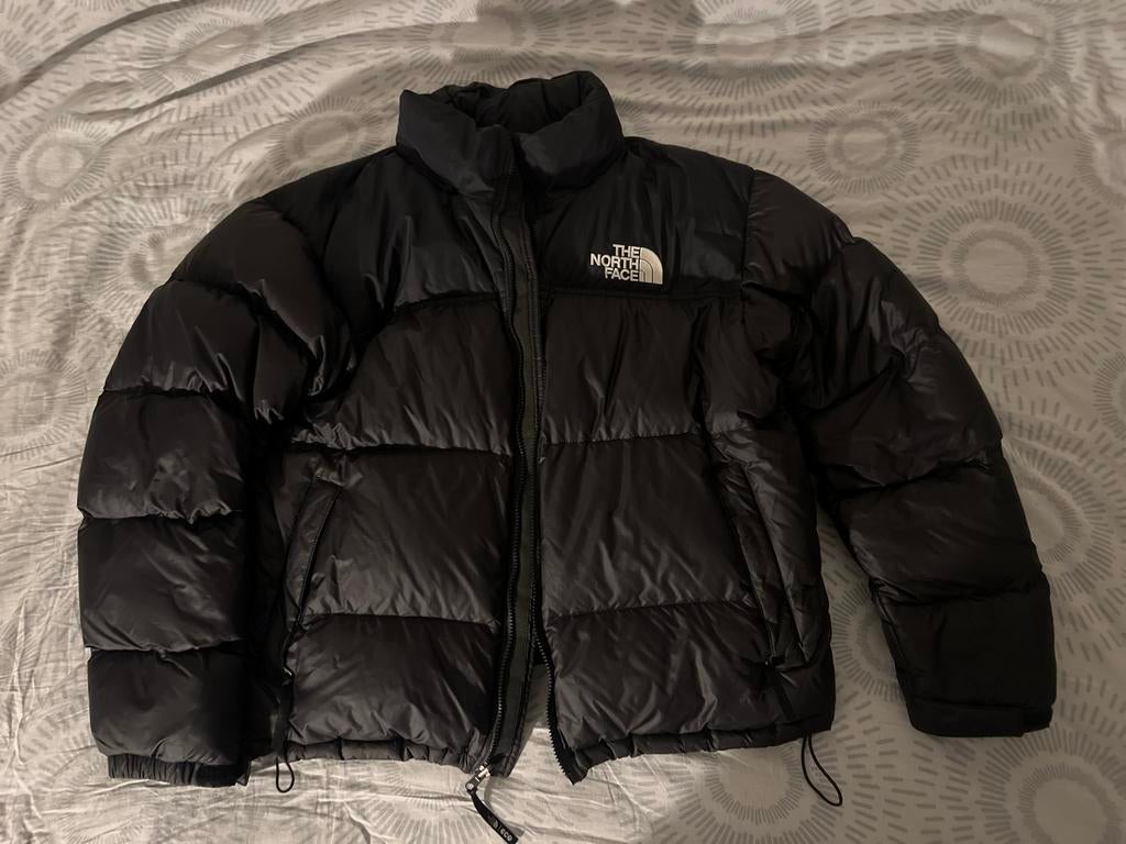 The North Face 1996 Retro Nuptse jas XL, Ophalen of Verzenden, Gedragen, Maat 56/58 (XL), Zwart