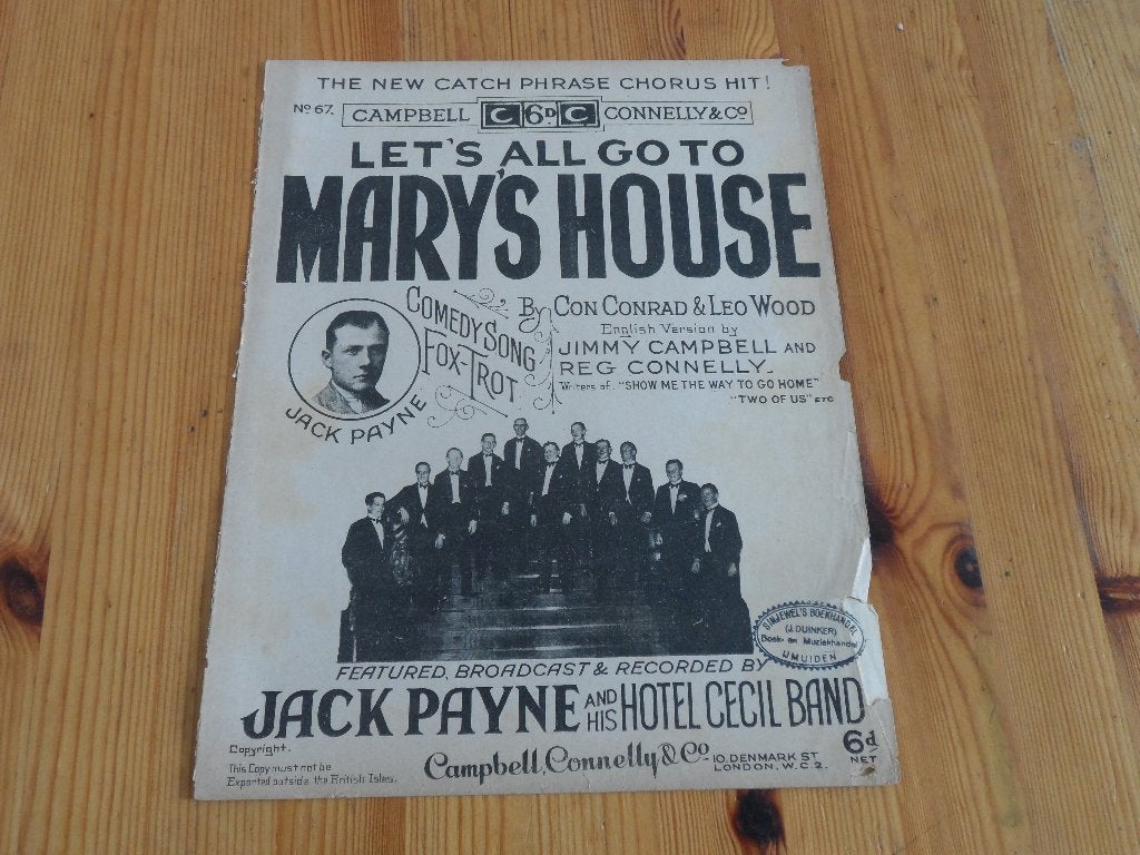 Let's all go to mary's house - wood / conrad, Muziek en Instrumenten, Gebruikt, Gitaar, Ophalen of Verzenden, Artiest of Componist