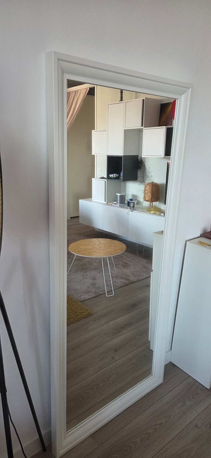 Big Mirror / Grote Spiegel, Ophalen, Zo goed als nieuw, Rechthoekig, Minder dan 50 cm