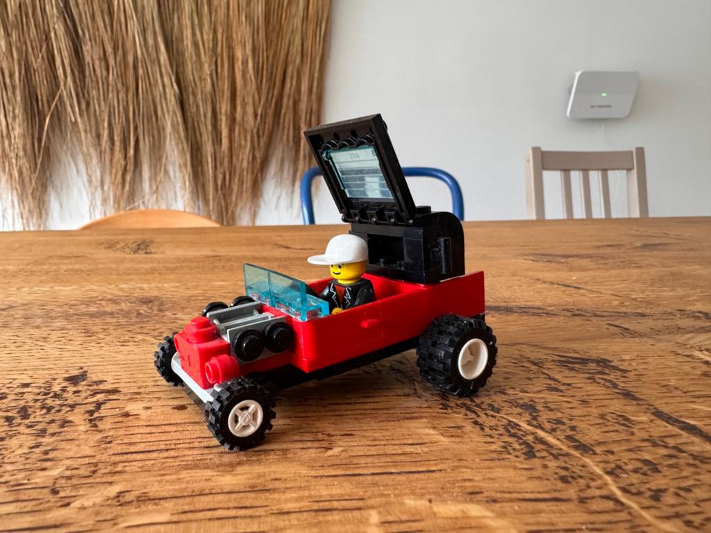 Lego mini setjes, Ophalen