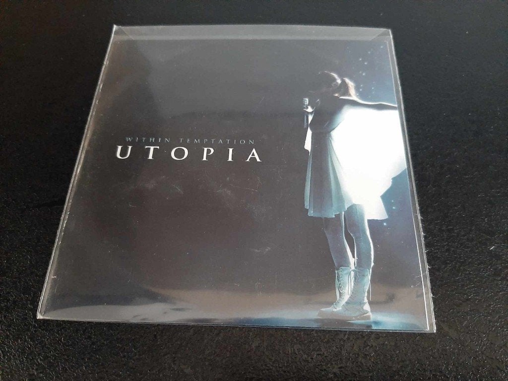Within Temptation: Utopia (UK promo)!, Gebruikt, Ophalen of Verzenden, Promo, Rock en Metal