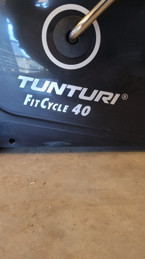 Tunturi FitCycle 40 Hometrainer, Sport en Fitness, Ophalen, Kunststof, Gebruikt, Benen