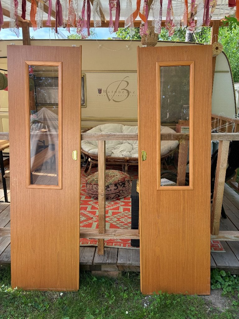 Tabbert schuifdeuren voor slaapkamer (Baronesse 2008), Ophalen, Gebruikt, Caravan interieur, Meerdere deuren