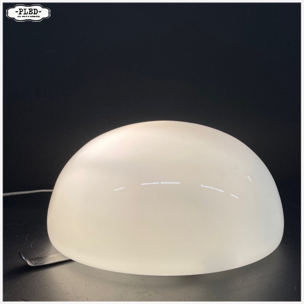 Vintage Gispen plafonniere, opaalglas, Wit, Overige merken, Gebruikt, Glas
