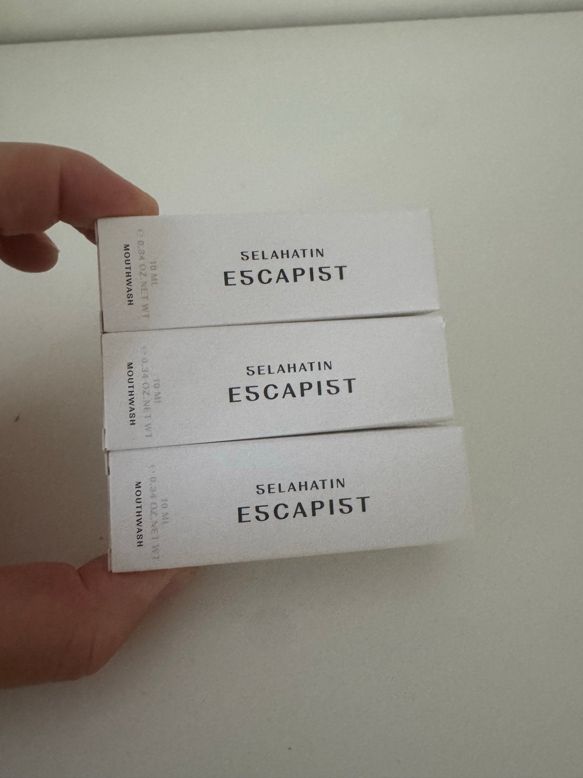 3x Selahatin Escapist Mondwater - 10 ml, Ophalen of Verzenden, Nieuw