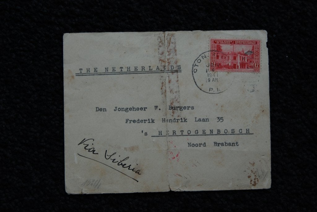 Duits gestempelde envelop 1941, Ophalen of Verzenden, Landmacht, Duitsland, Overige typen