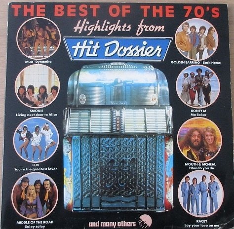 Highlights from Hit Dossier The best of the 70`s - Div. Art, Gatefold hoes, Ophalen of Verzenden, Gebruikt, 12 inch