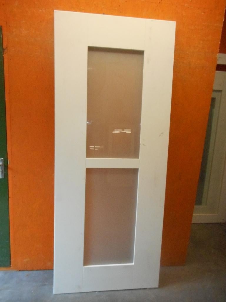 Diverse binnendeuren met glas, ca. 231,5cm hoog, Ophalen, 80 tot 100 cm, 215 cm of meer, Binnendeur